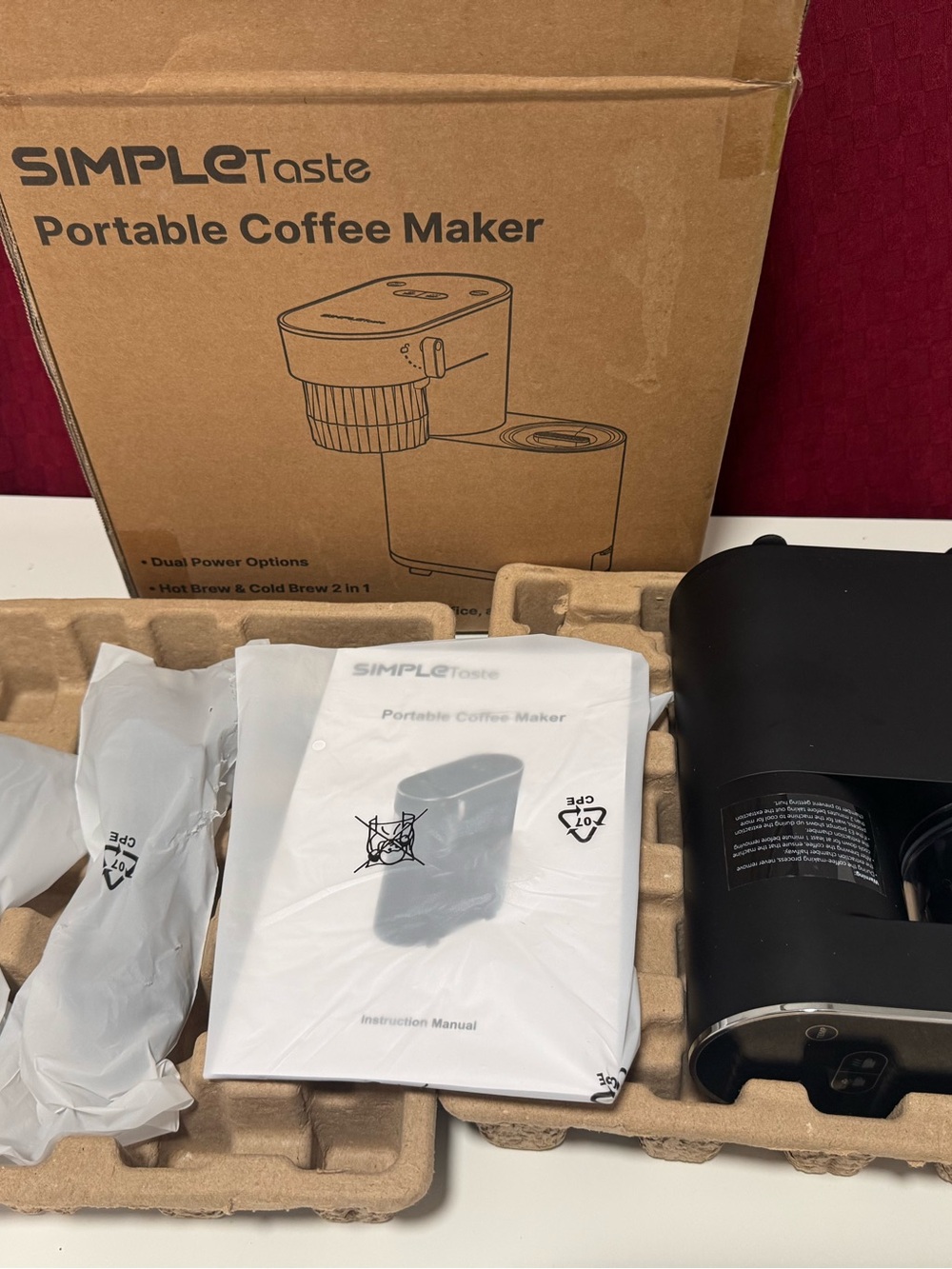 Simple Portable Coffee Maker - Kraft Brown Box - Picture 2 of 4